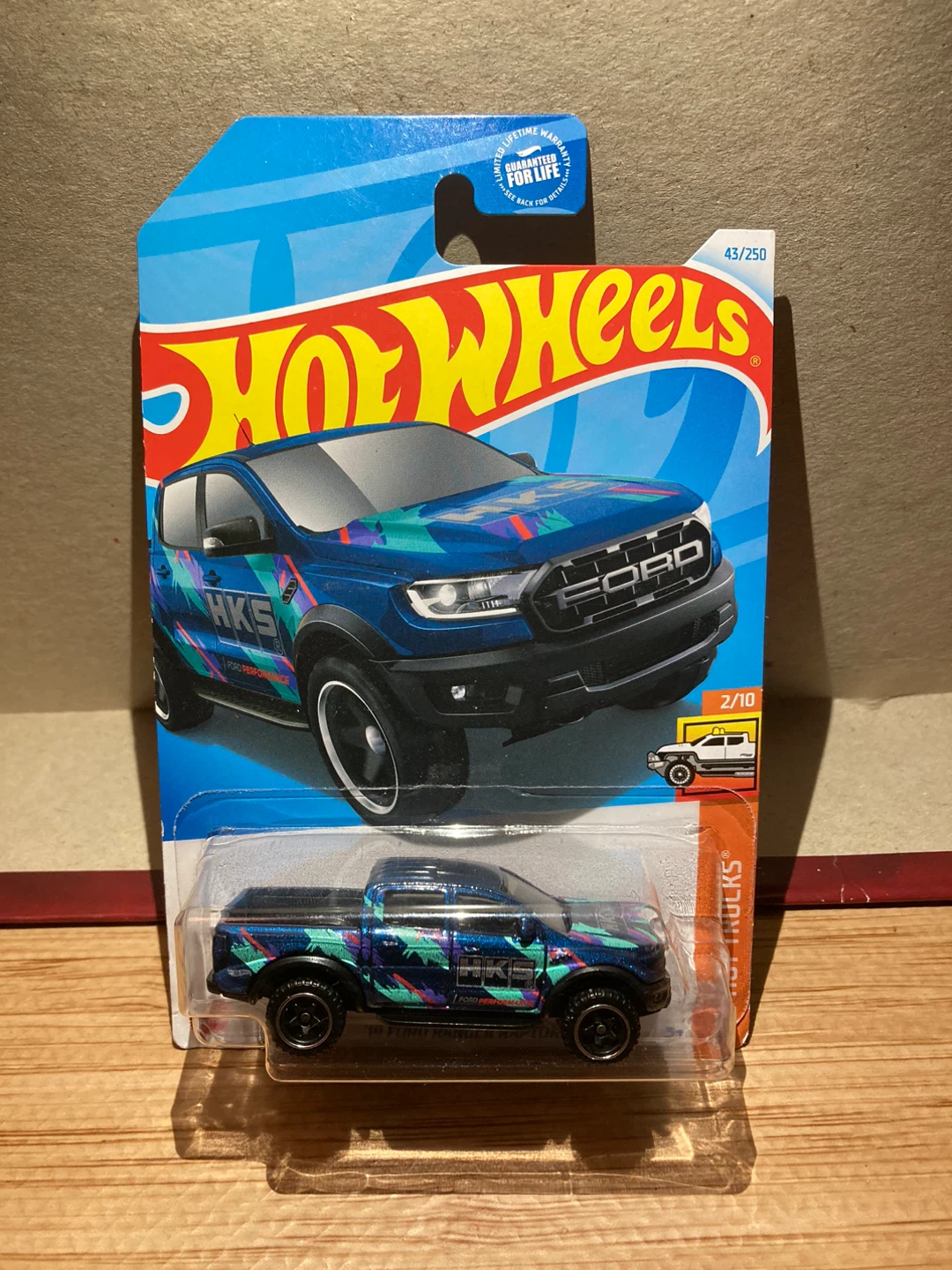 Hot Wheels / 19 Ford Ranger Raptor / Blue