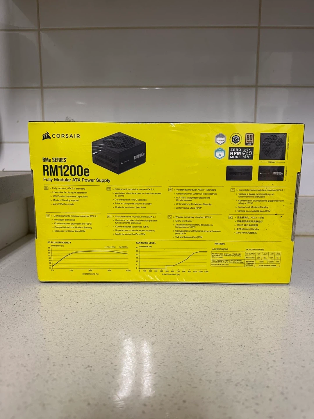 Corsair RM1200e RMe Series Fully Modular ATX Power Supply - photo 2