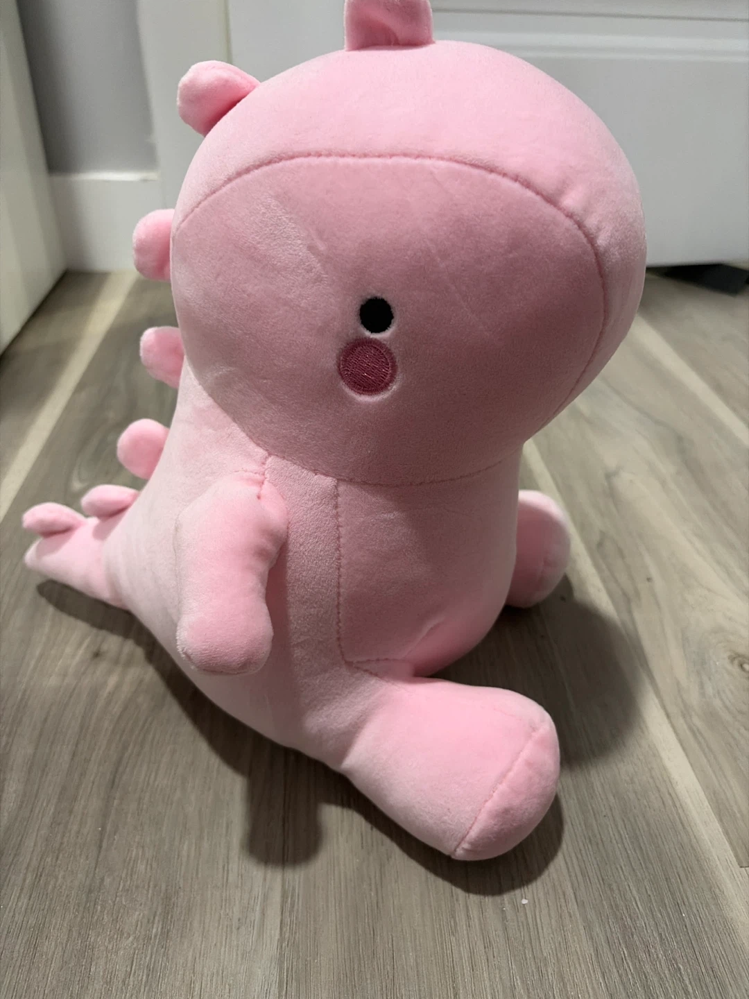 Pink Dinosaur Plush Toy