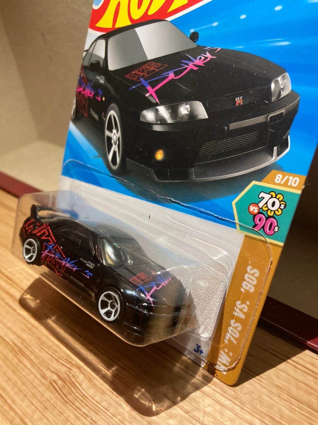 Hot Wheels / Nissan Skyline GT-R BCNR33 / Black - photo 2