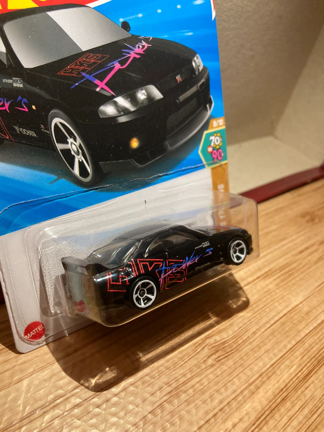 Hot Wheels / Nissan Skyline GT-R BCNR33 / Black - photo 3