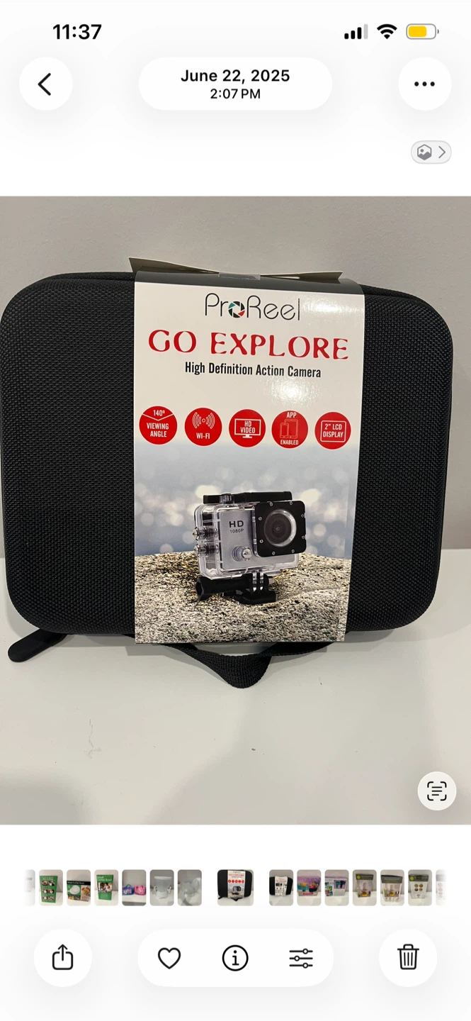 ProReel GO EXPLORE High Definition Action Camera