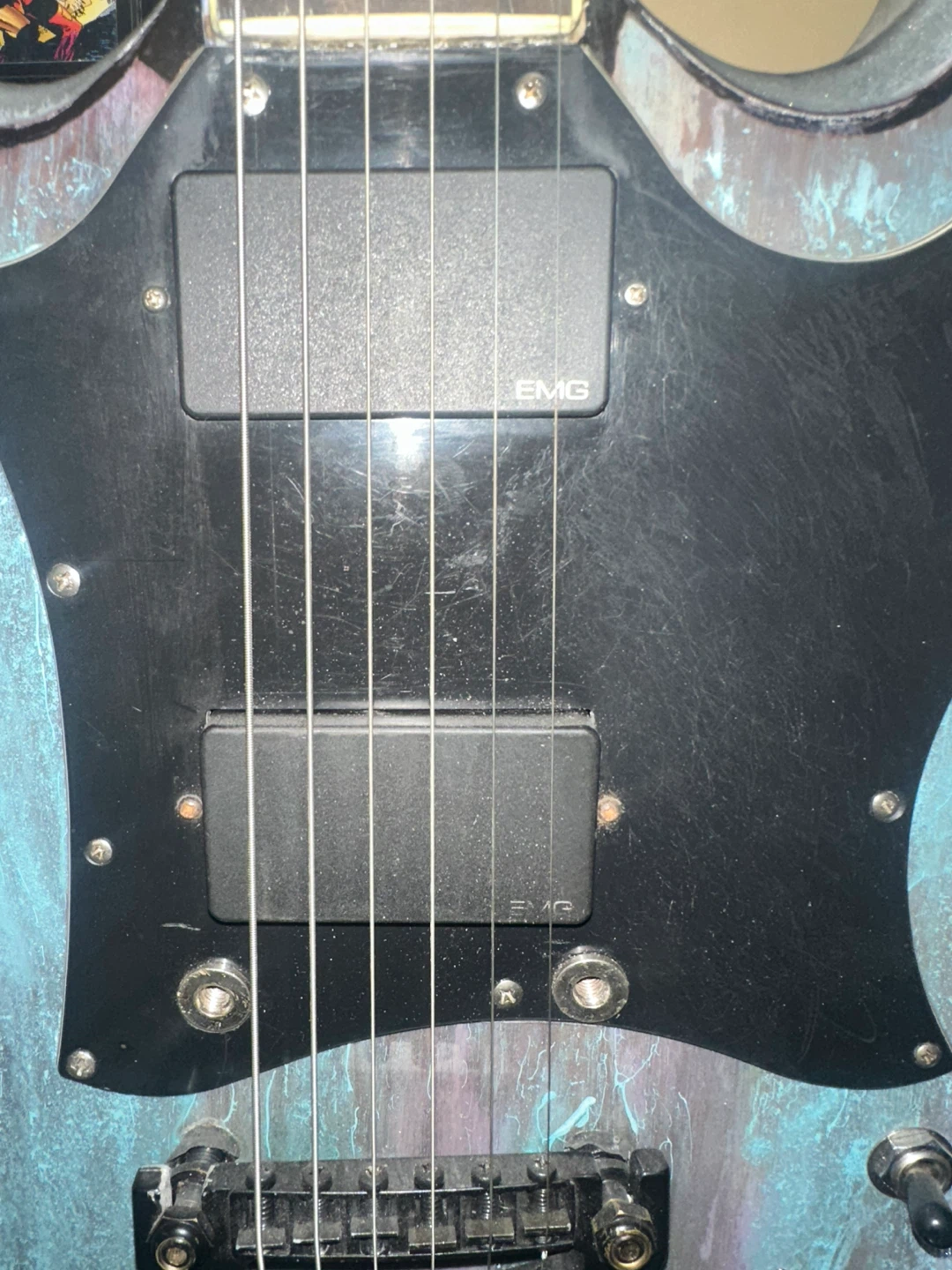 2006 Gothic 2 Gibson Explorer Electric Guitar - photo 5