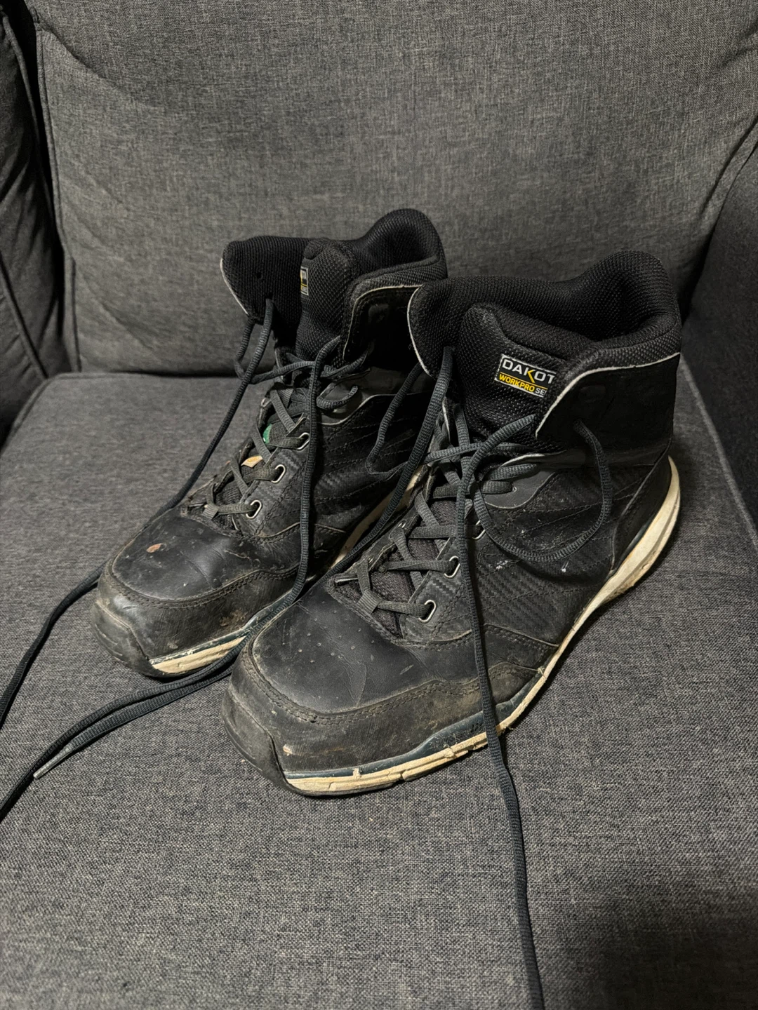 Dakota Work Boots - Black