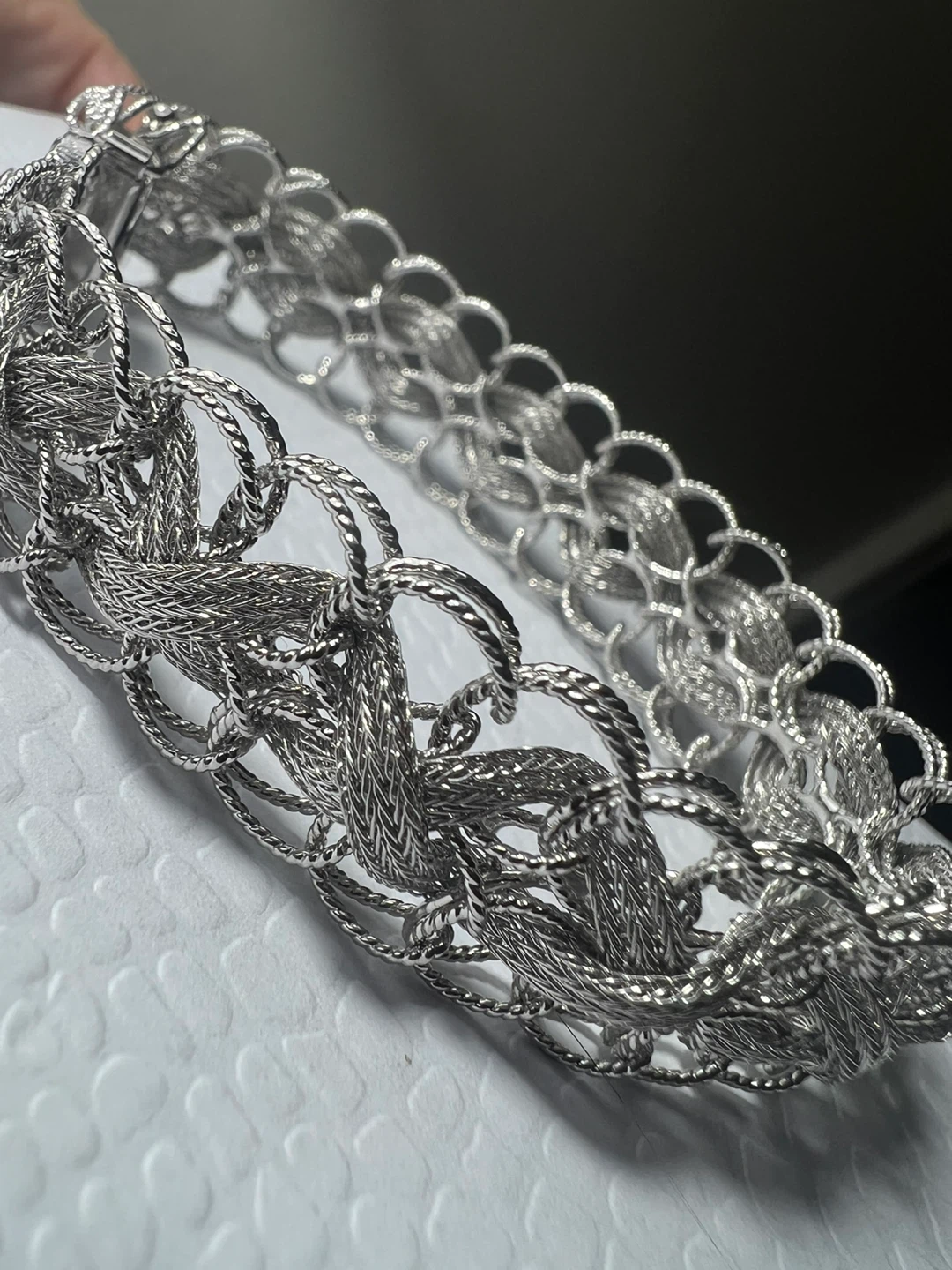 Sterling Silver Woven Bracelet - photo 2