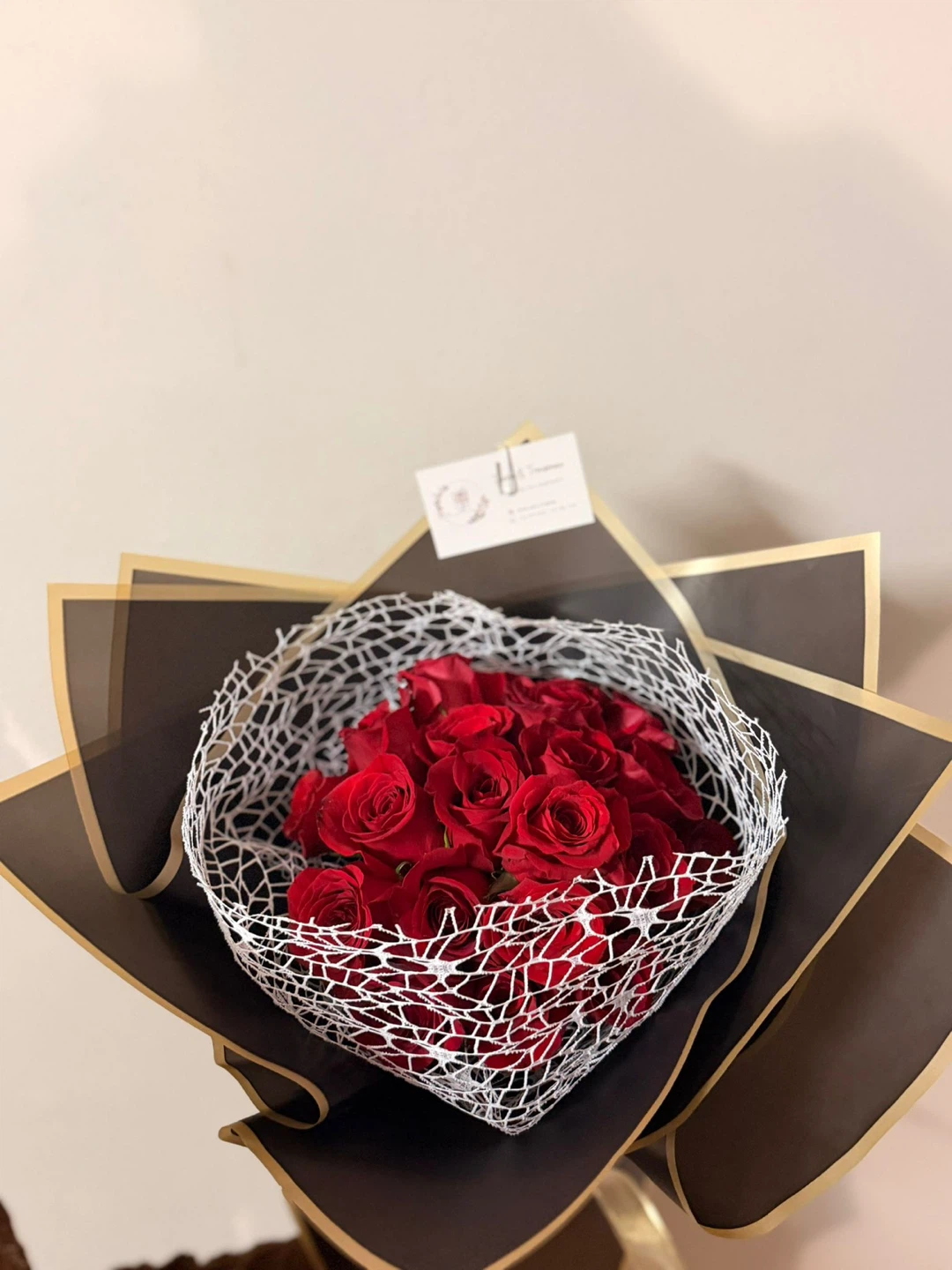 Bouquet of 20 Red Roses - photo 4