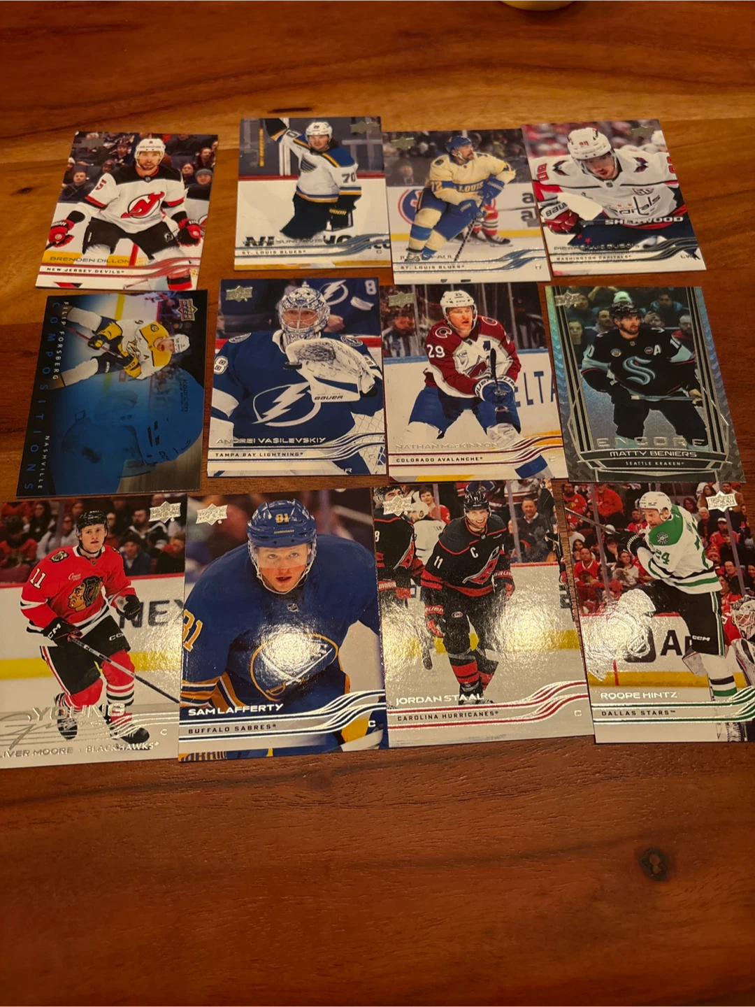 Assorted NHL Hockey Cards
