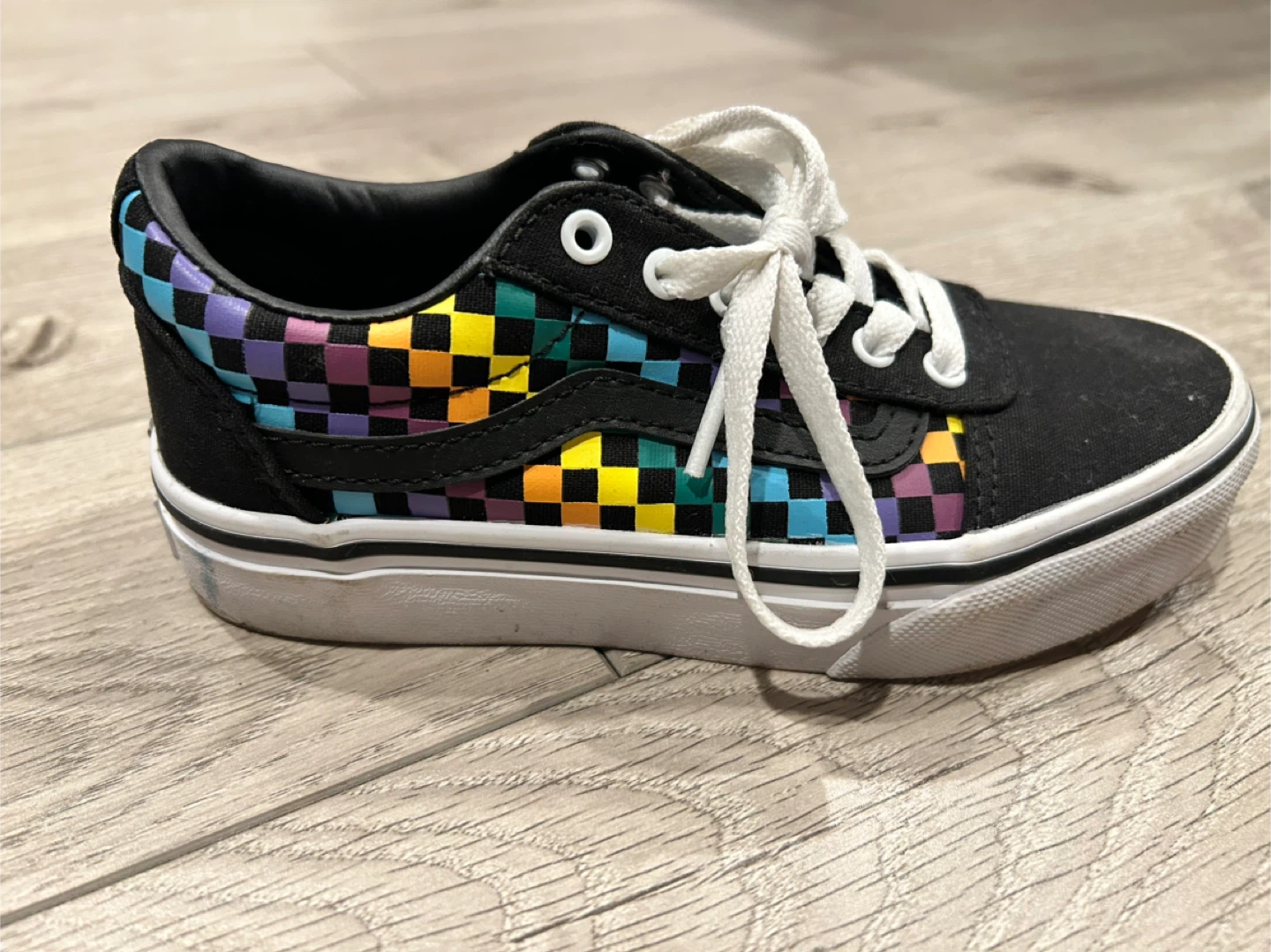 Vans Checkerboard Sneakers - Kids' Size 13 - photo 2
