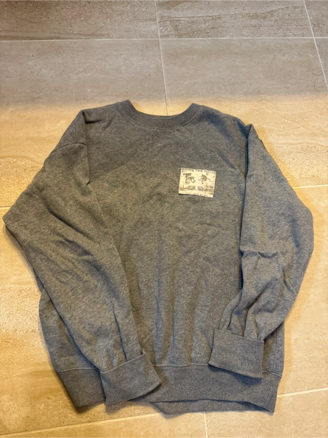 Brandy Melville Grey Crewneck Sweatshirt