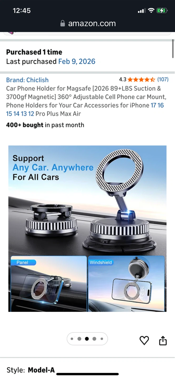 Chiclish Car Phone Holder for MagSafe - photo 3