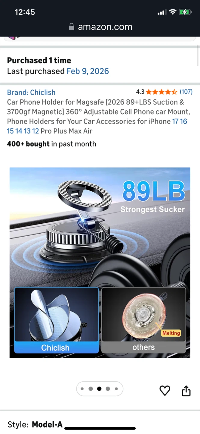 Chiclish Car Phone Holder for MagSafe - photo 4