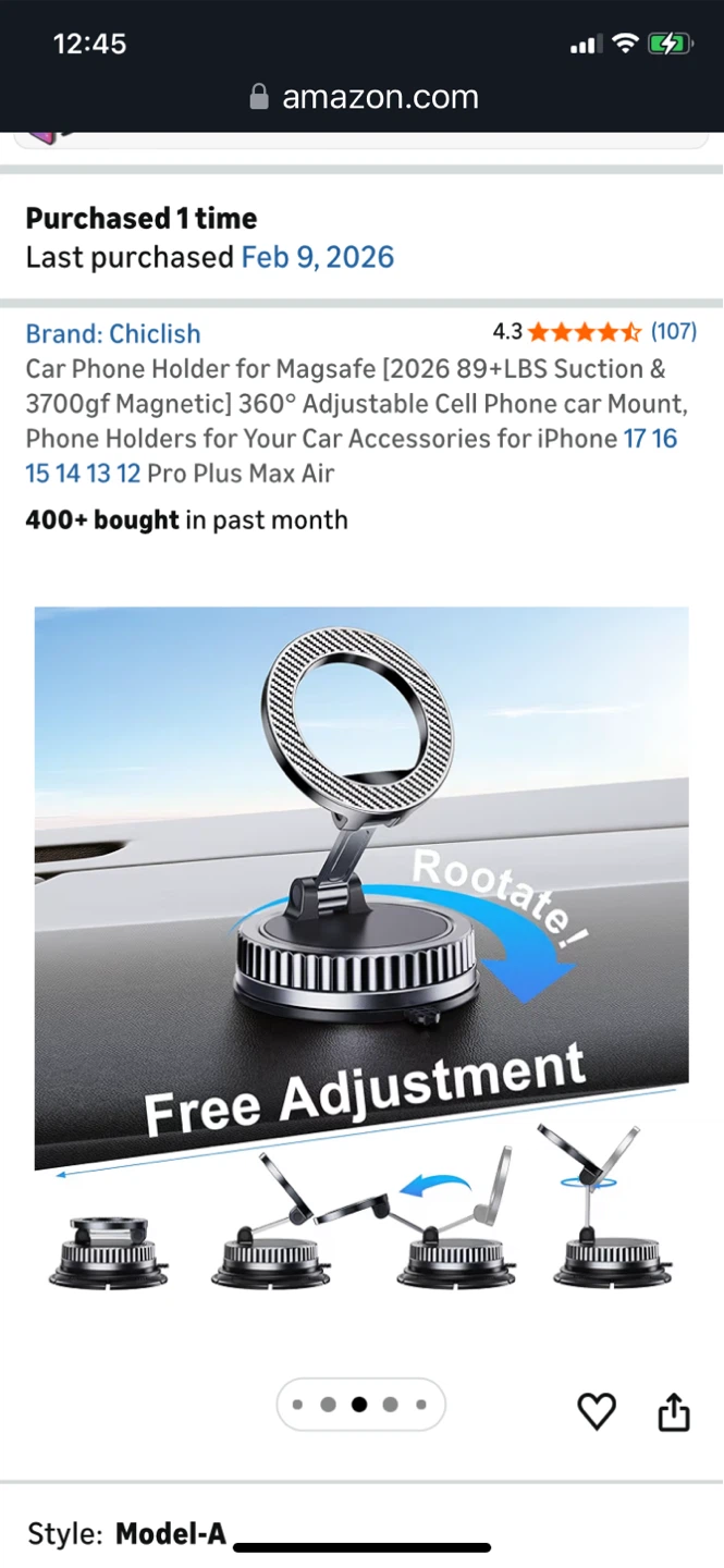 Chiclish Car Phone Holder for MagSafe - photo 5
