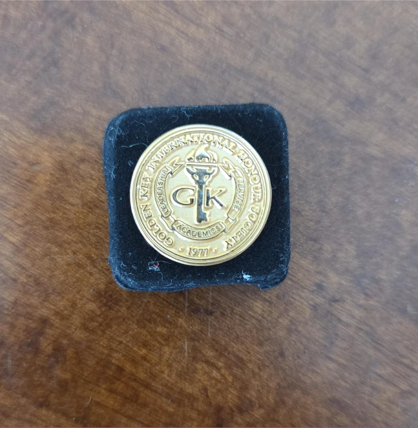 Golden Key International Honour Society Pin