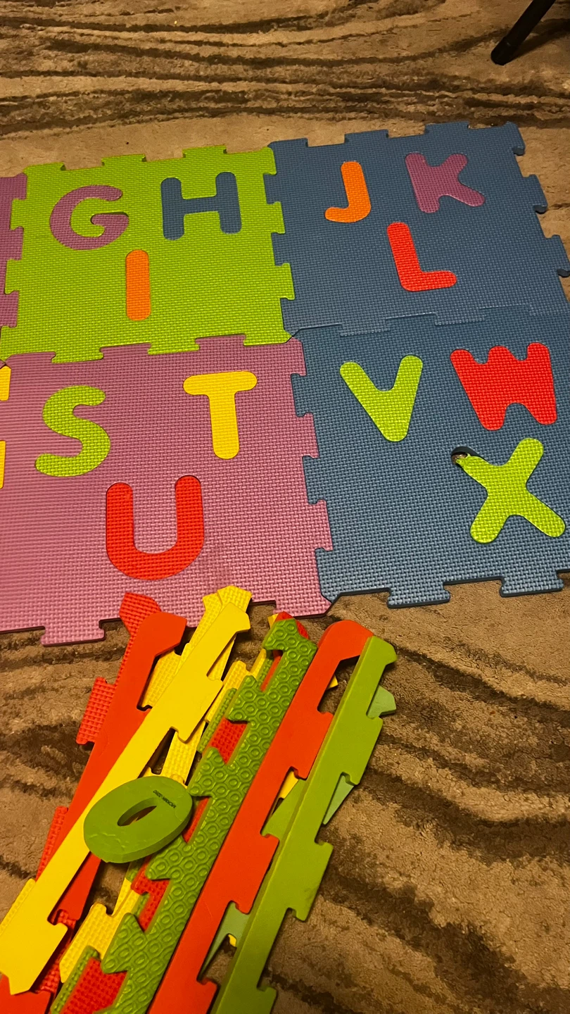 Alphabet Foam Puzzle Mat Tiles AS-IS - photo 2