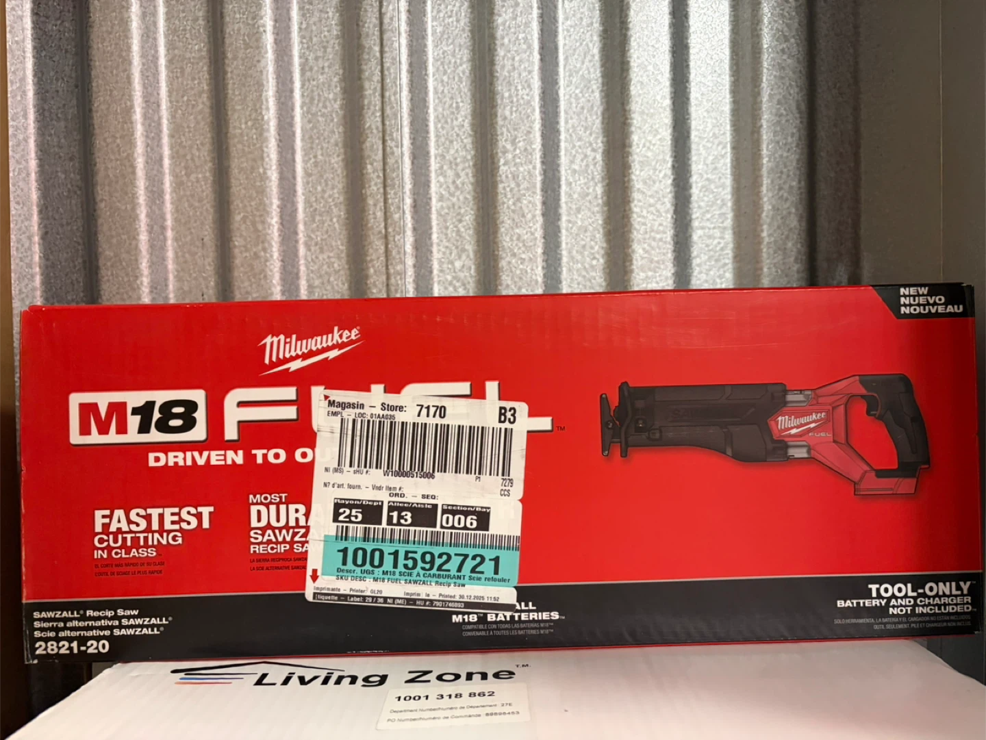Milwaukee M18 FUEL GEN-2 18V Cordless Reciprocating Saw BNIB