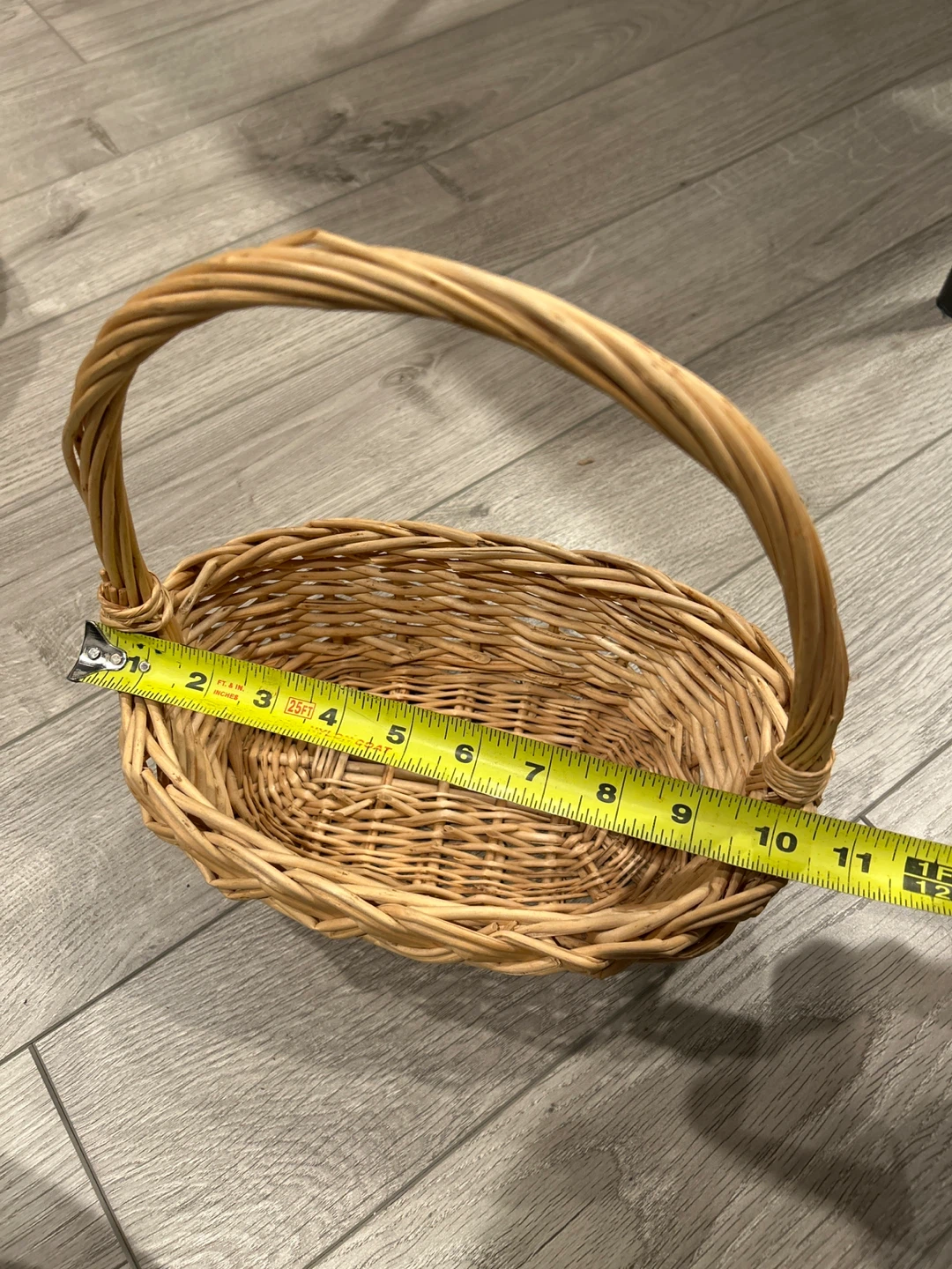 Wicker Basket with Handle - photo 2