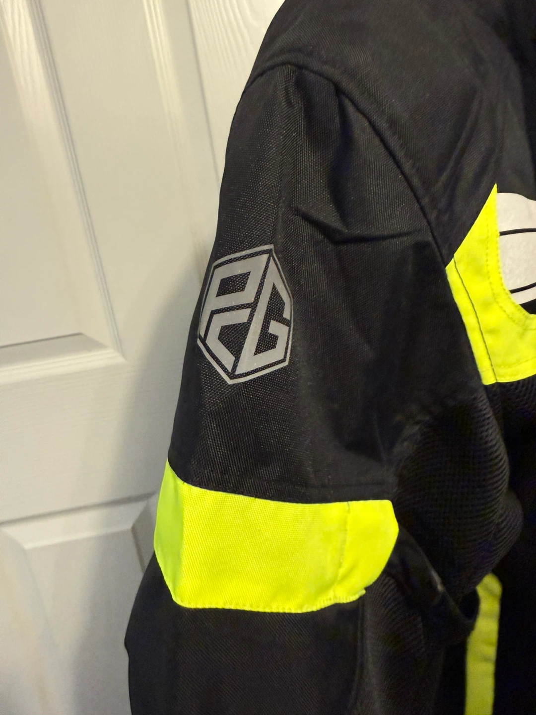 Panda Motorcycle Jacket - Black/Neon Yellow 2XL - photo 5