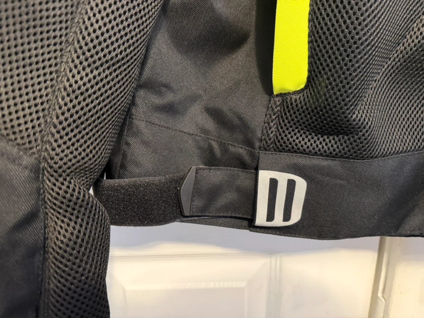 Panda Motorcycle Jacket - Black/Neon Yellow 2XL - photo 4
