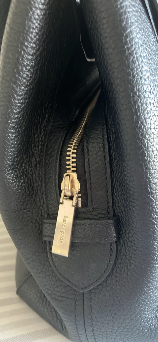 Authentic Kate Spade Black Leather Shoulder Bag - photo 5