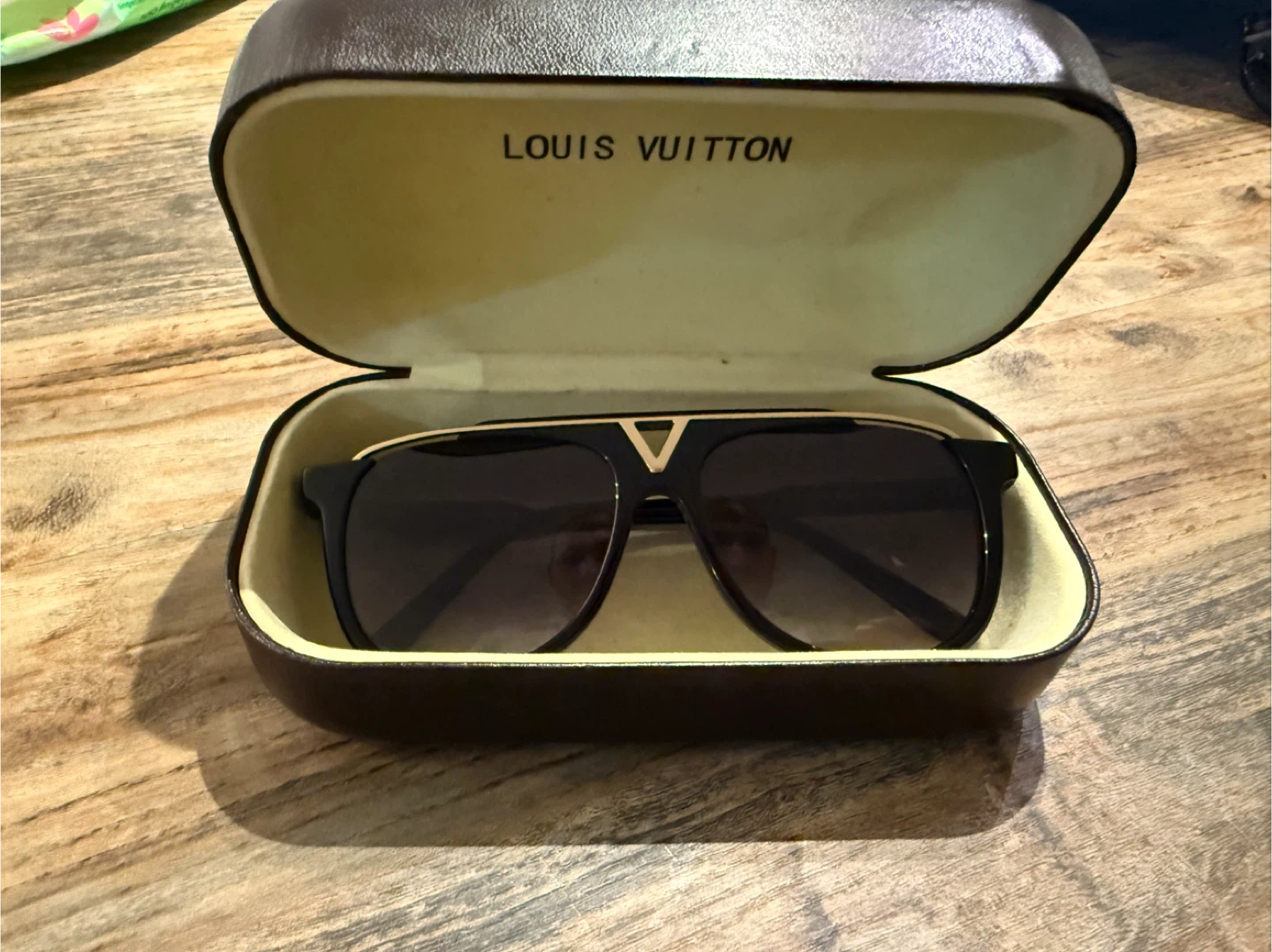 Louis Vuitton Sunglasses with Case