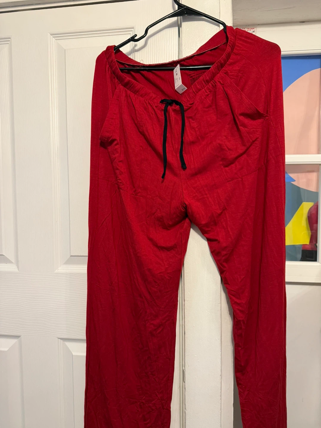 Auden Red Cloud Knit Pajama Set - Medium - photo 4