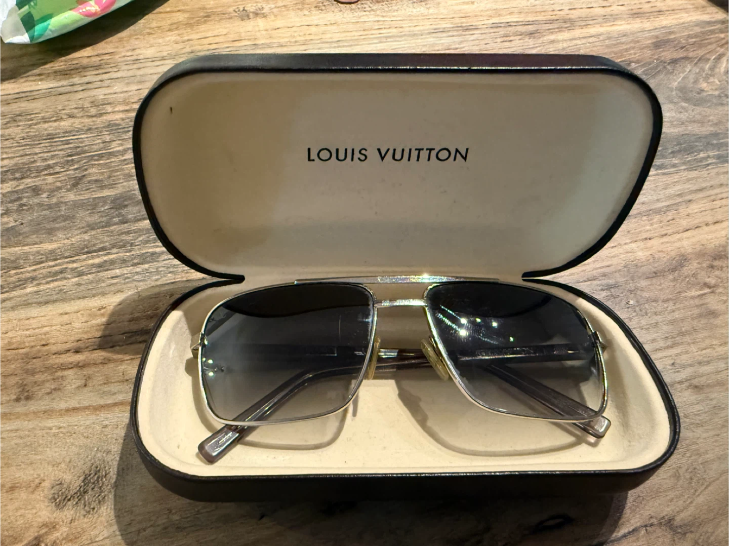 Louis Vuitton Sunglasses with Case