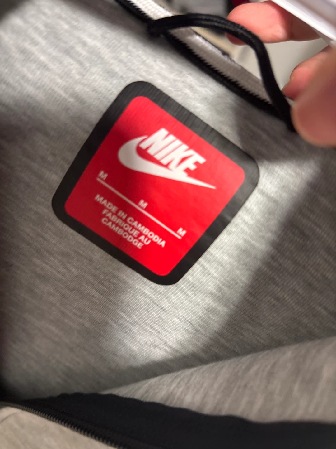 Nike Tech Fleece Hoodie Grey Size M - photo 3