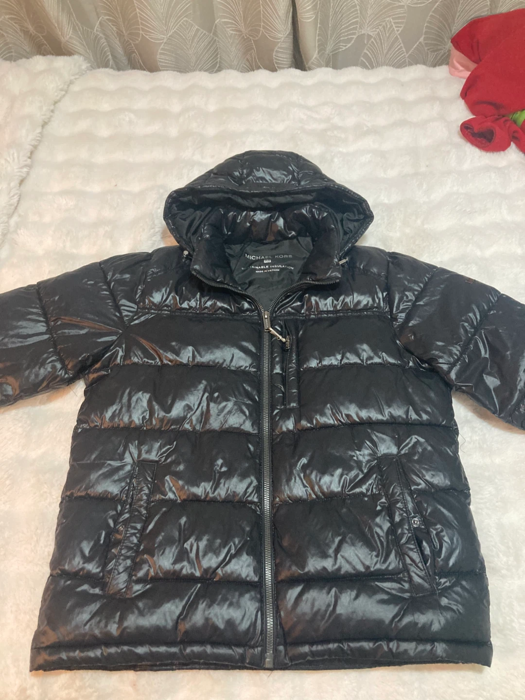 Michael Kors Black Puffer Jacket - Size M