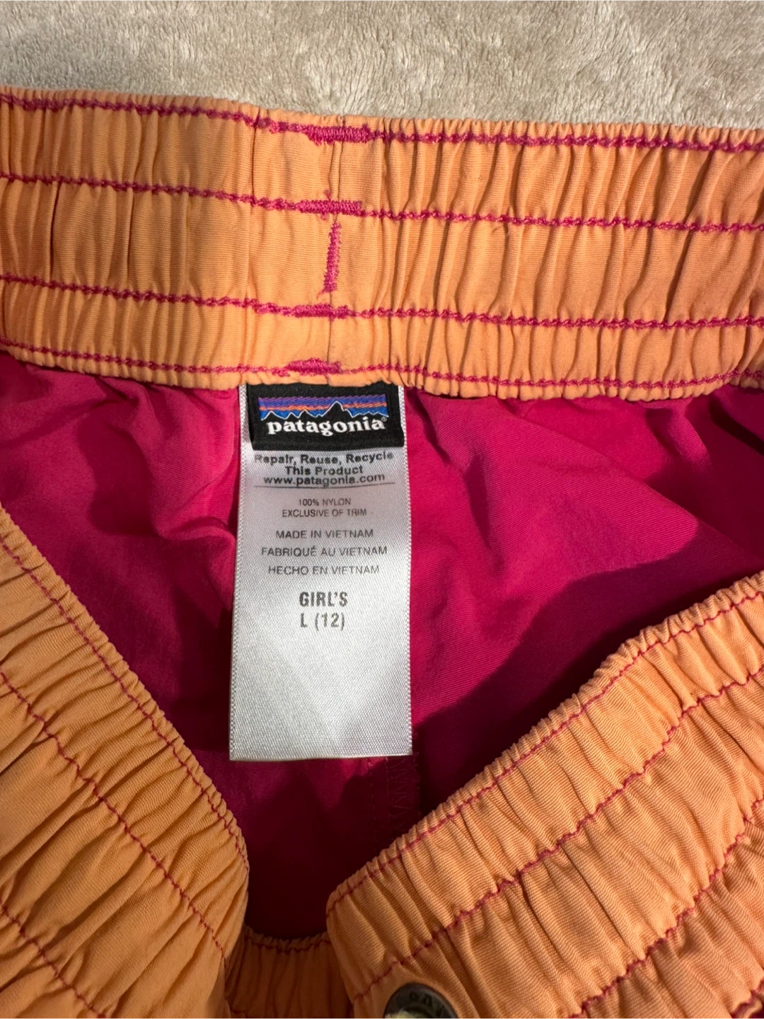 Patagonia Girls' Swim Shorts Size L (12) - photo 2