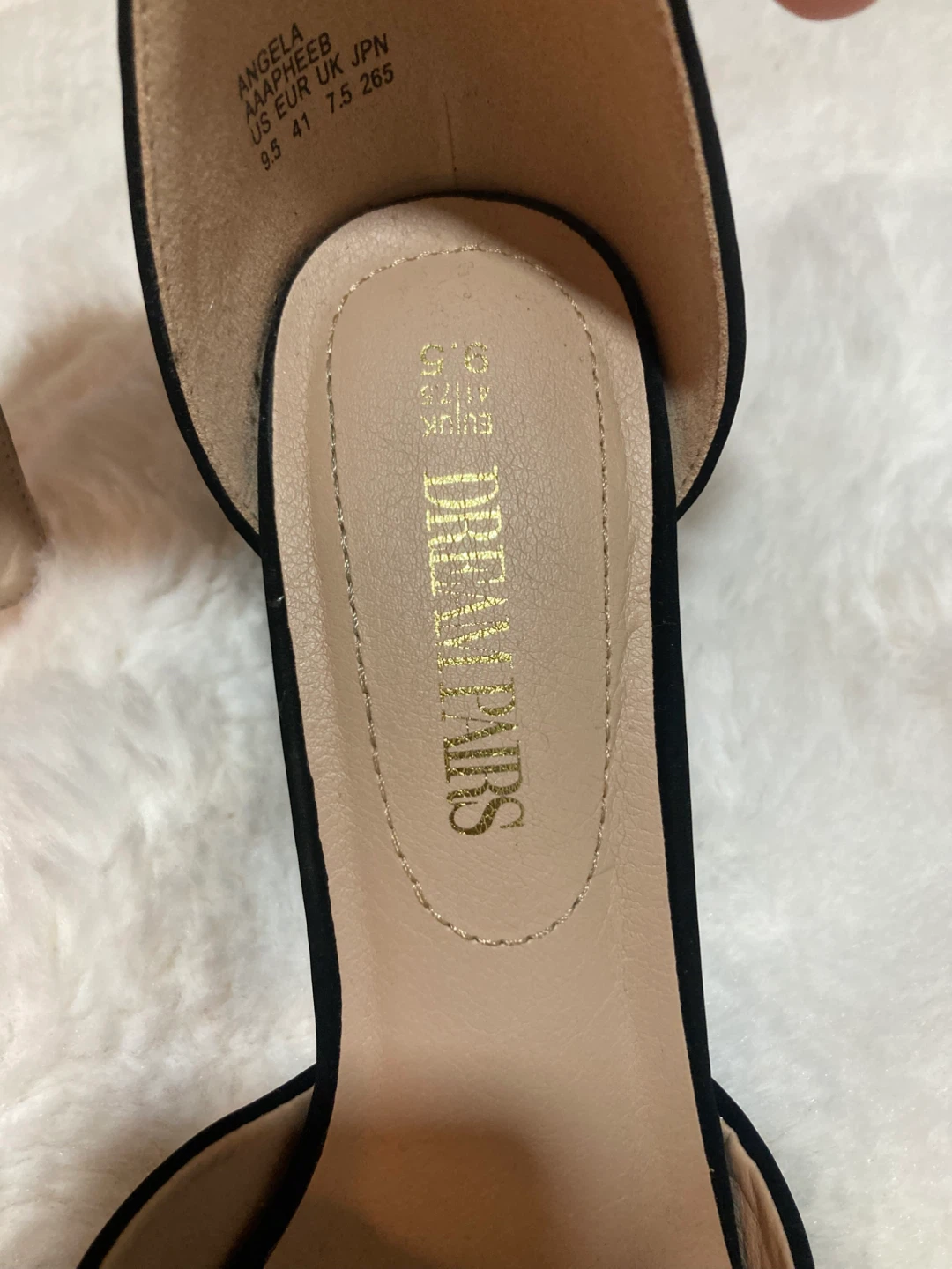 Dream Pairs Black Suede Ankle Strap Heels - photo 3
