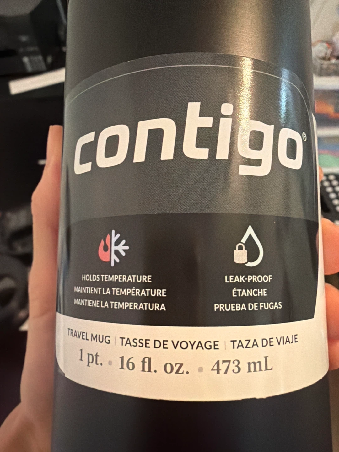 Contigo Travel Mug 16 fl. oz. - Black - photo 2