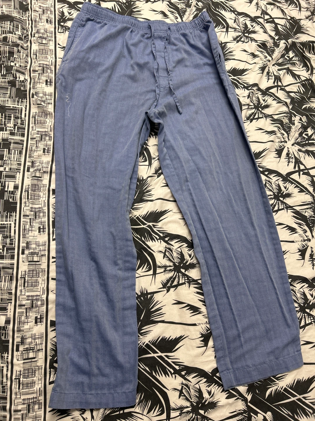 Light Blue Pajama Pants
