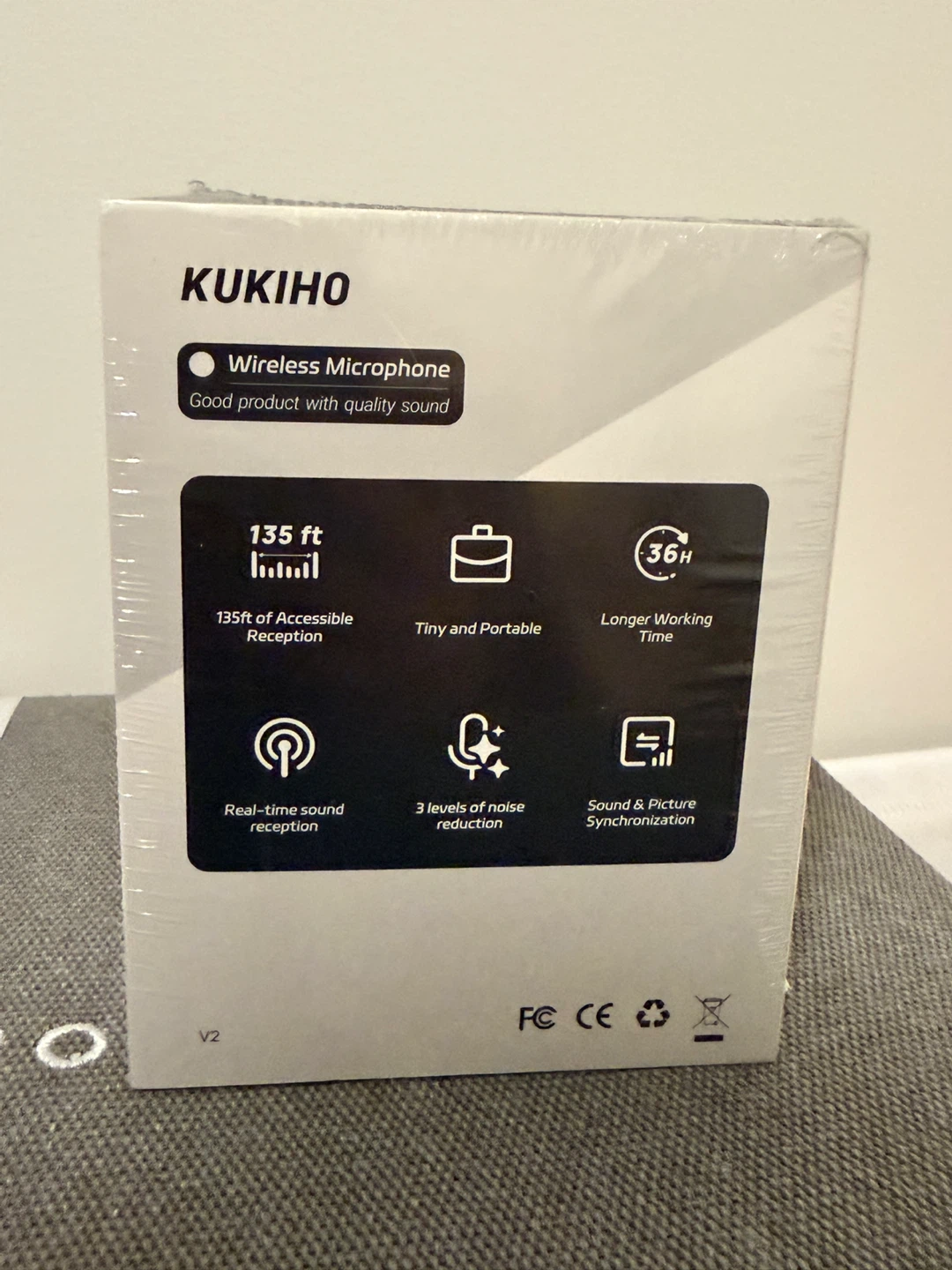 New KUKIHO Wireless Microphone Set - photo 2