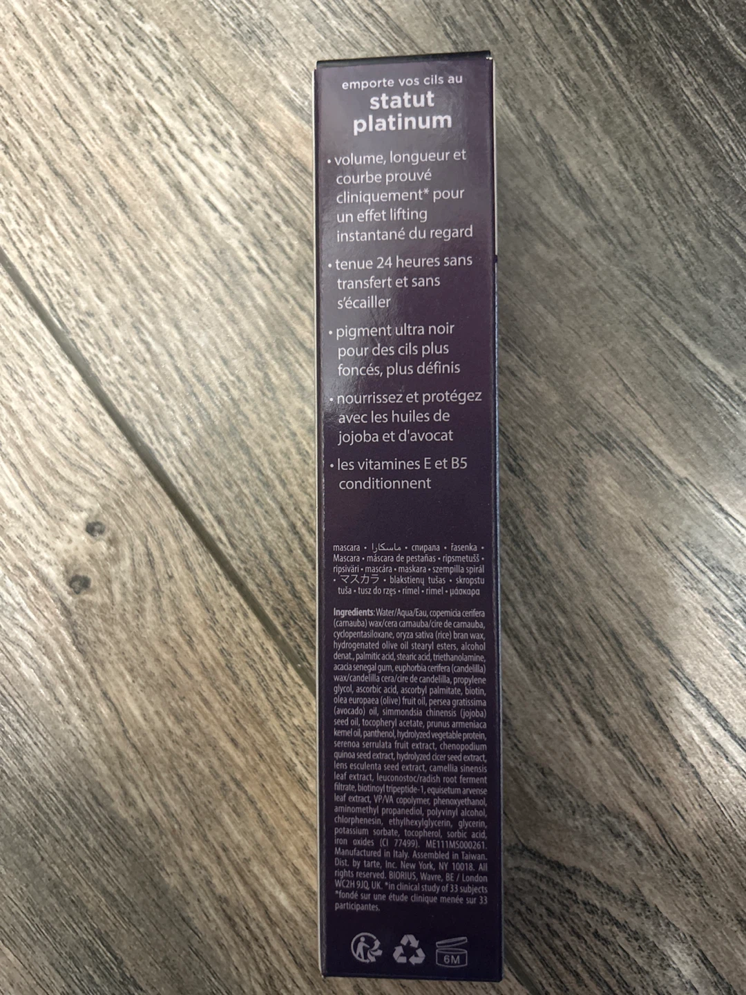 Tarte Lights, Camera, Lashes Platinum Mascara Black - photo 2