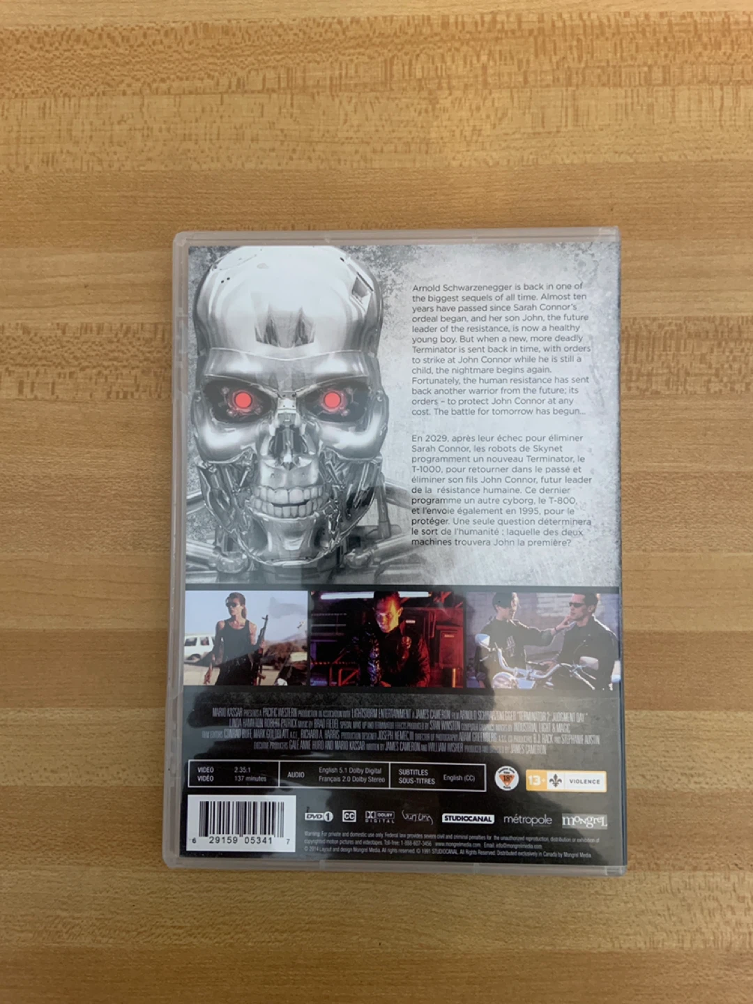 Terminator 2 Judgment Day DVD - photo 2