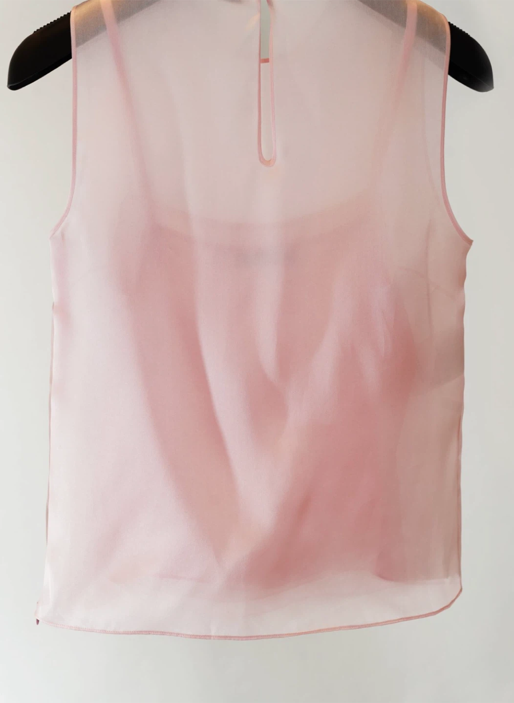 Christian Dior Pink Silk Sleeveless Top - Size 8 - photo 2