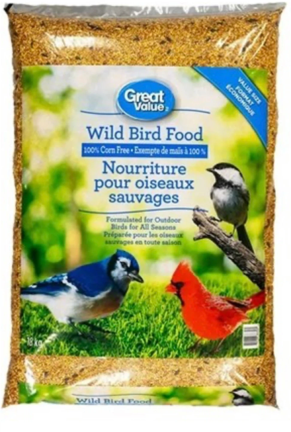 Great Value Wild Bird Food 18 kg