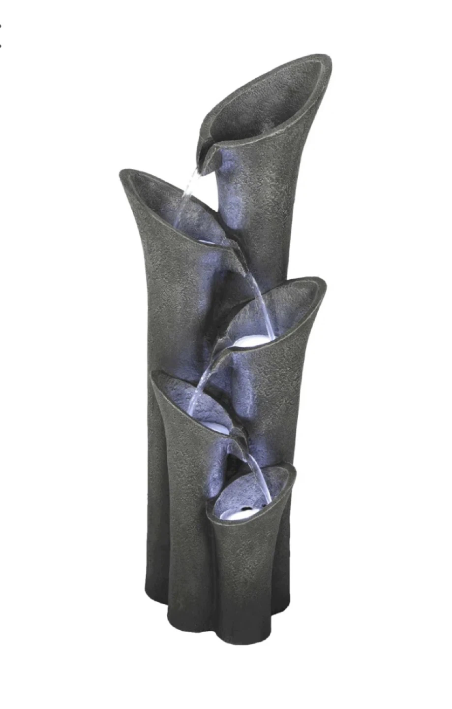 Hi Line Resin Fountain with Light - photo 4