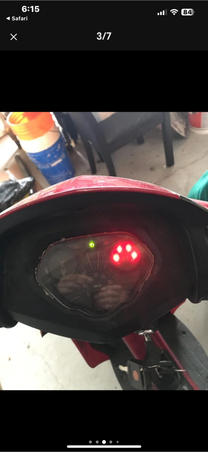Red Electric Bike - photo 3