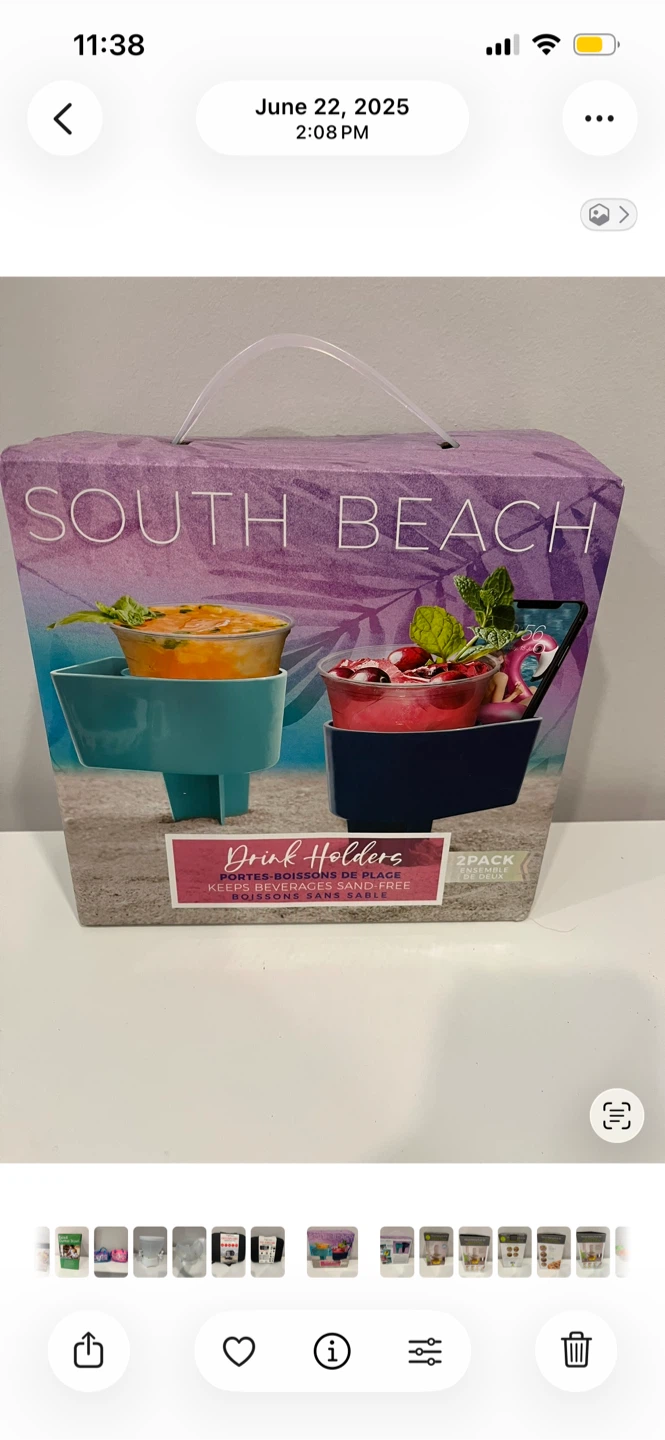 South Beach Drink Holders - 2 Pack