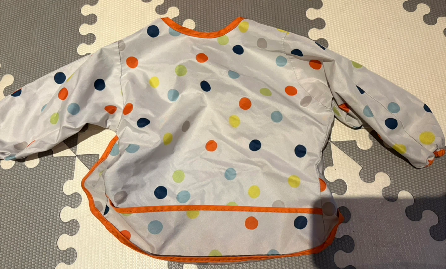 2 Baby Bibs with Sleeves