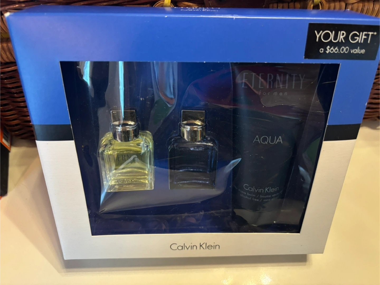 Calvin Klein Eternity Aqua Men's Gift Set