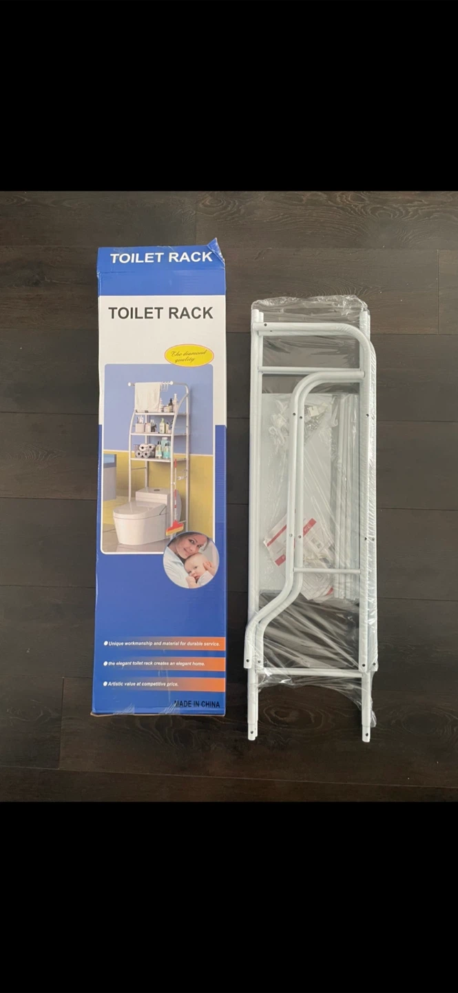 Toilet Storage Shelf Rack - photo 4