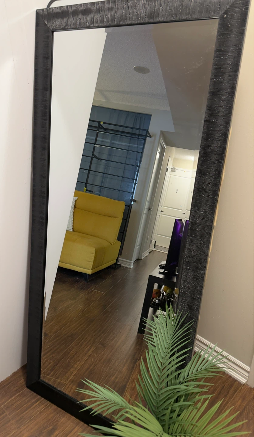 Full length black mirror - photo 3