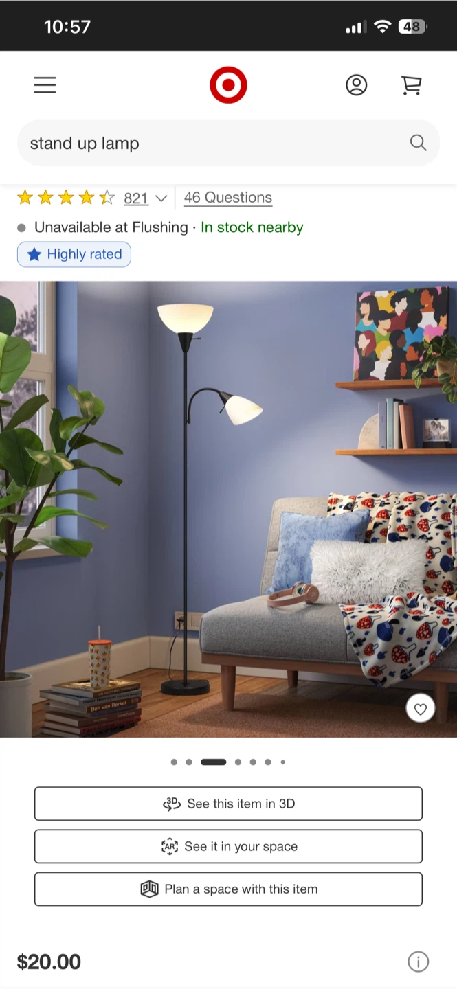 Dual Head Floor Lamp - photo 3