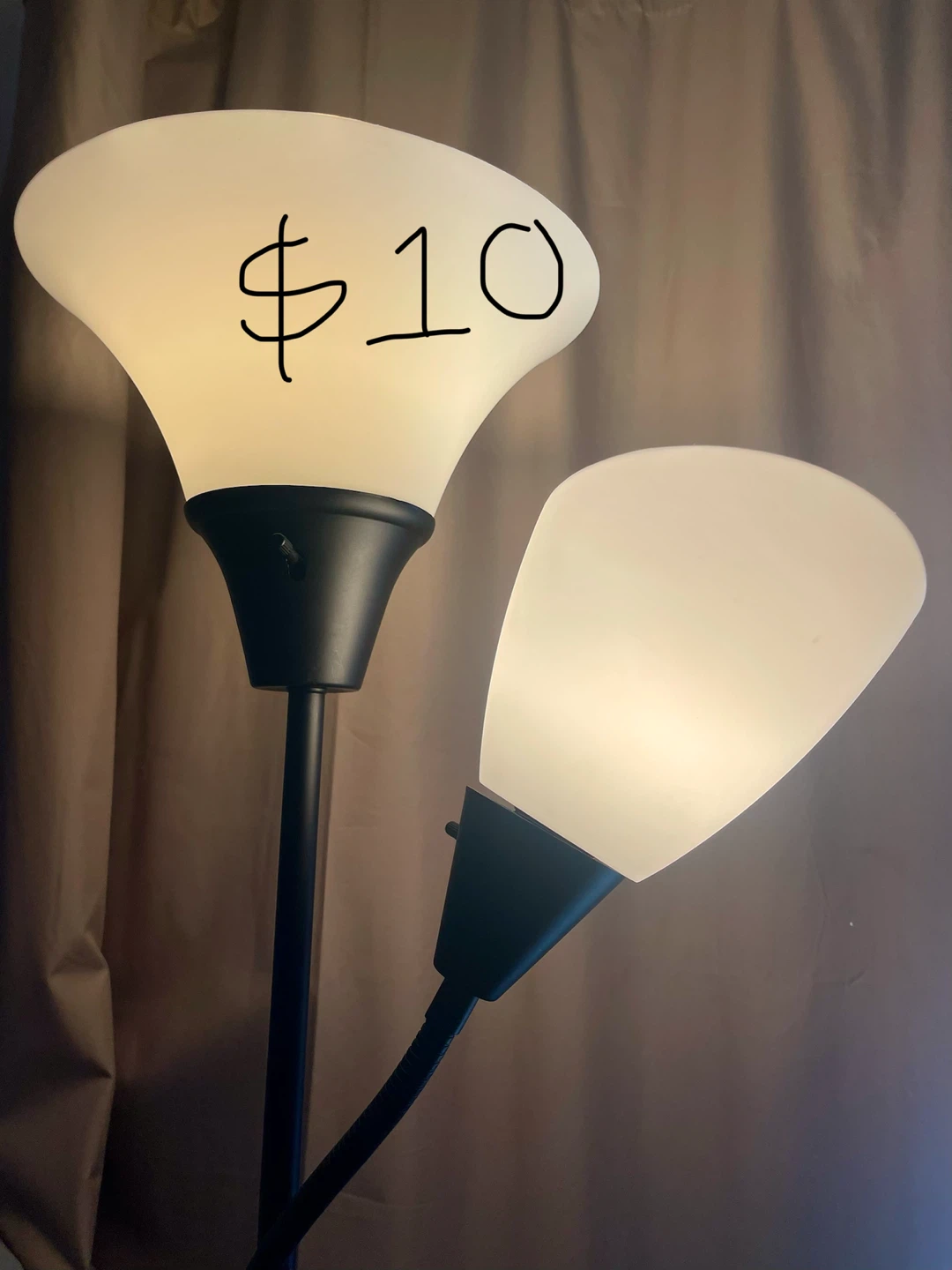 Dual Head Floor Lamp