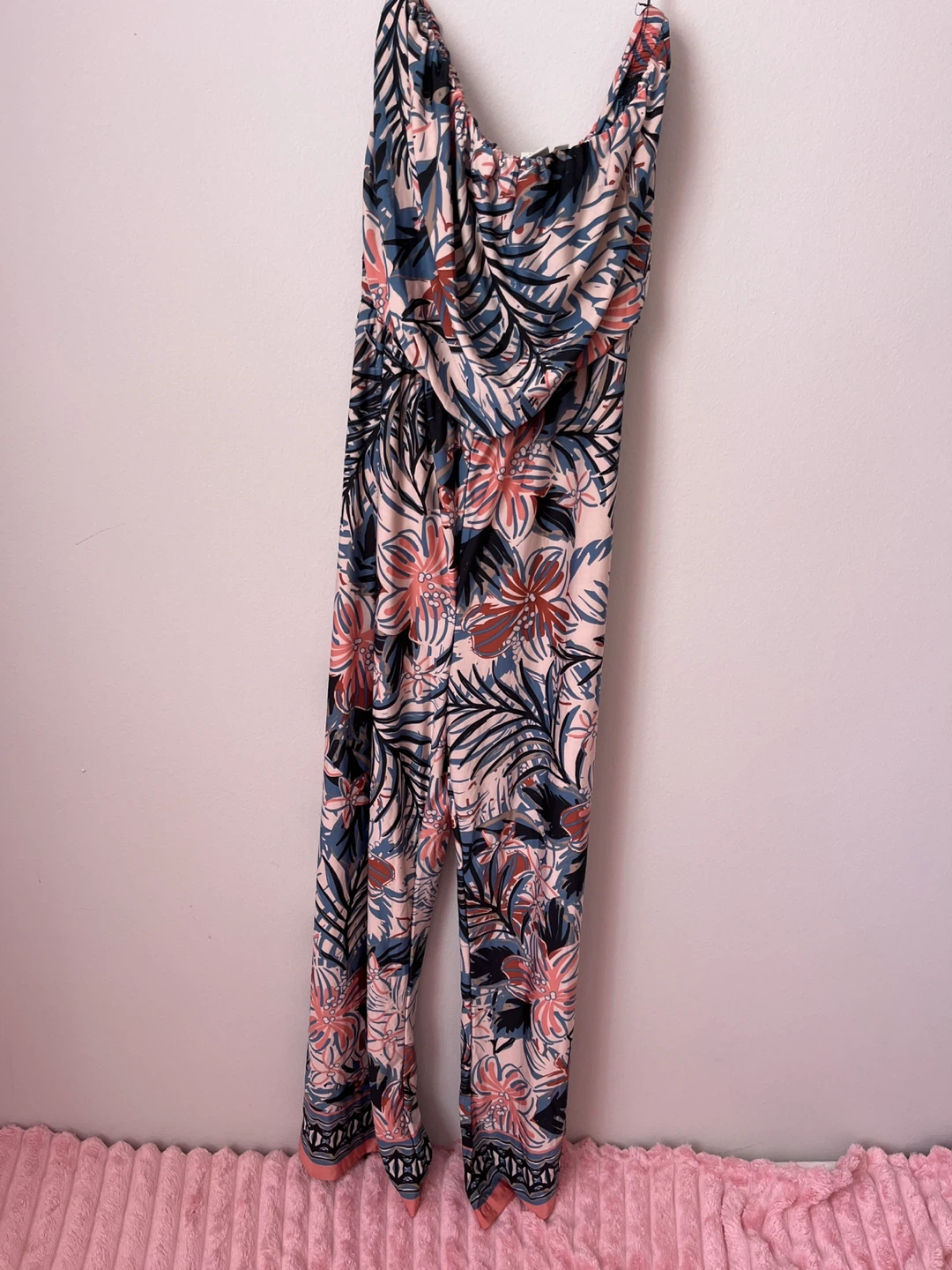 Saint Tropez West Women's Floral Jumpsuit - Size L