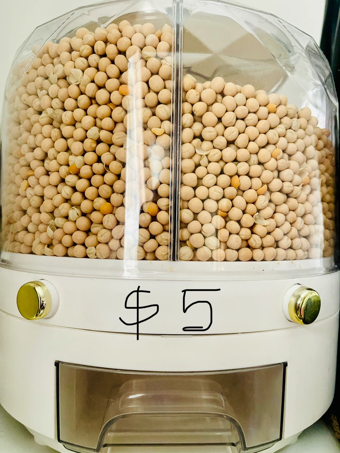 Clear Dry Food Dispenser