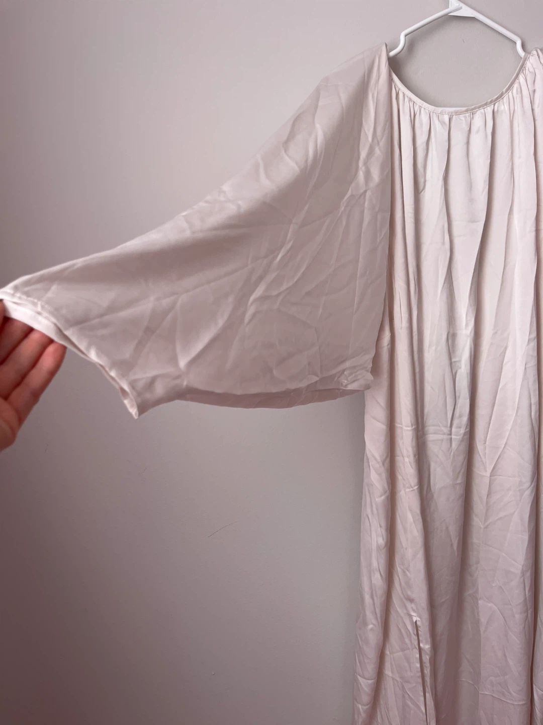 H&M Women's Kimono Robe Nightgown Beige XL - photo 2