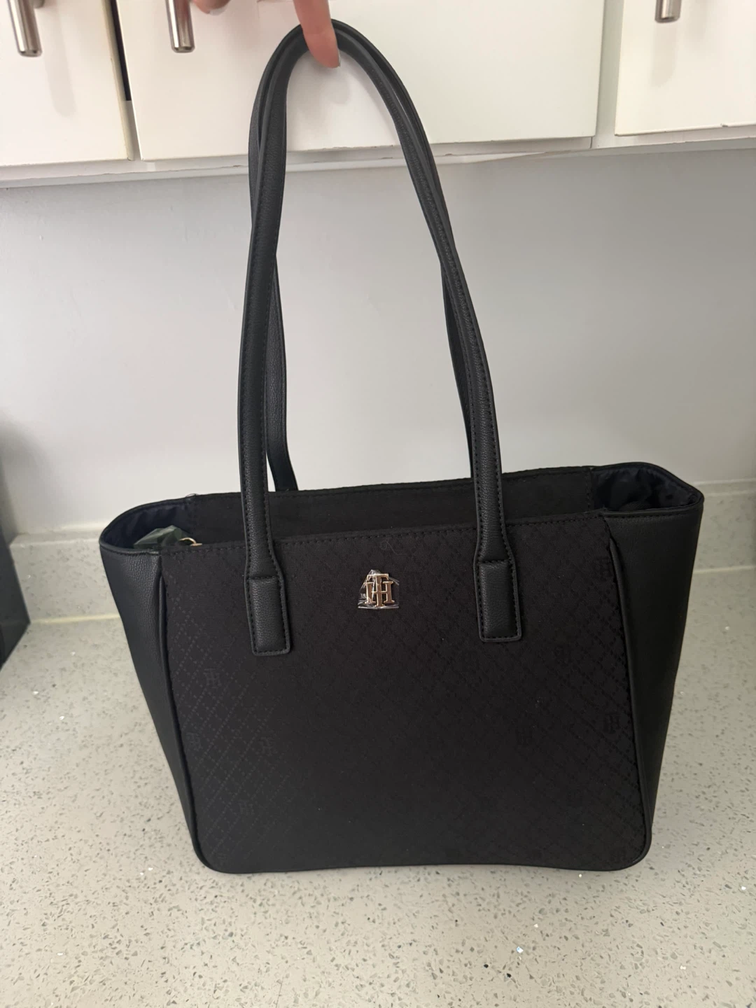 Tommy Hilfiger Black Tote Bag